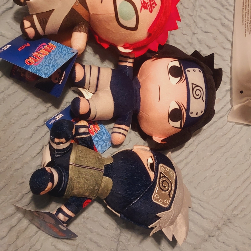 Naruto Plush Toy - Blue/Black Character Plushies VIZ Media